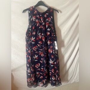 Robbie Bee Navy floral dress